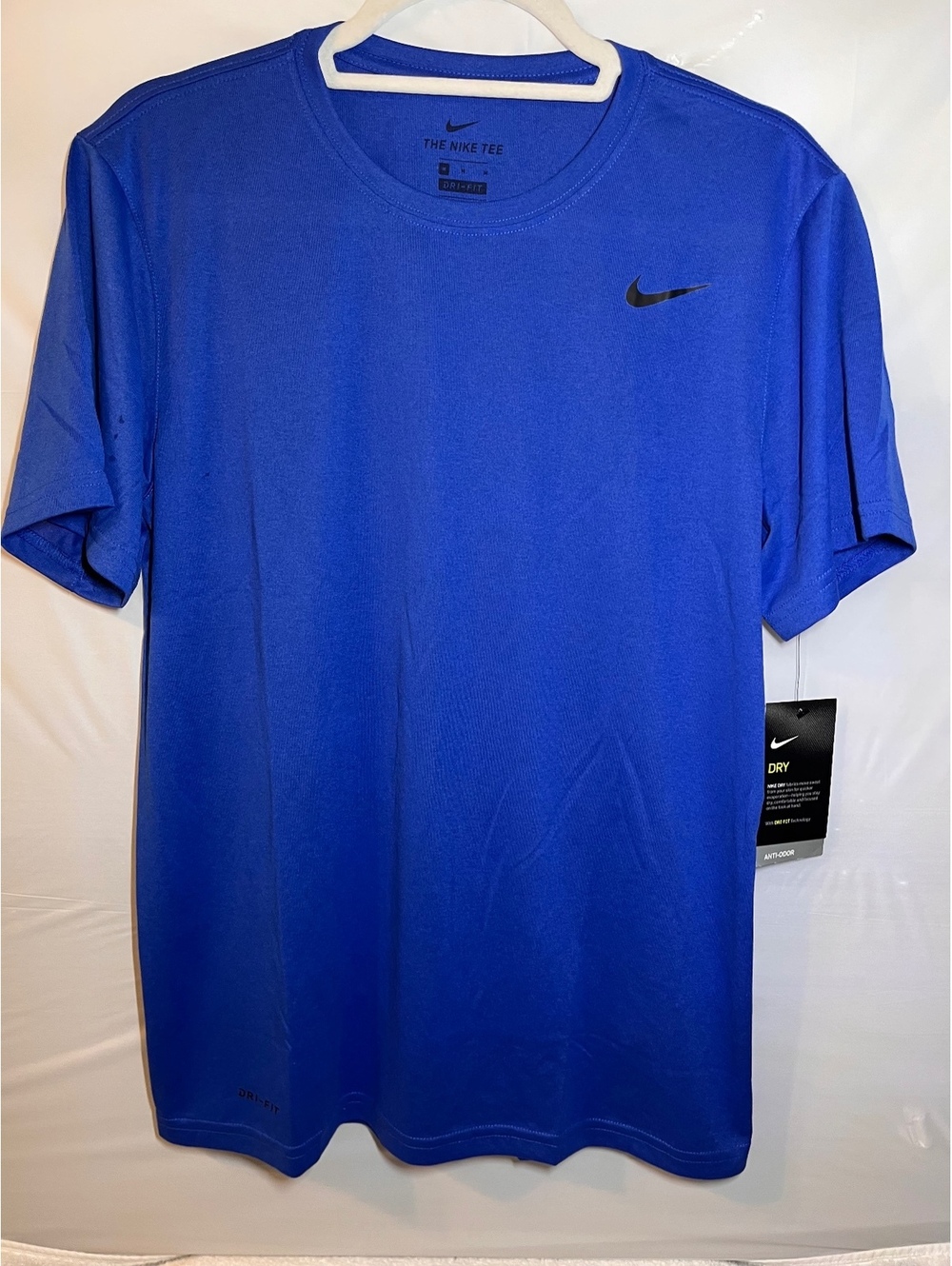 Nike Dri-FIT Men's Medium Blue Athletic T-Shirt